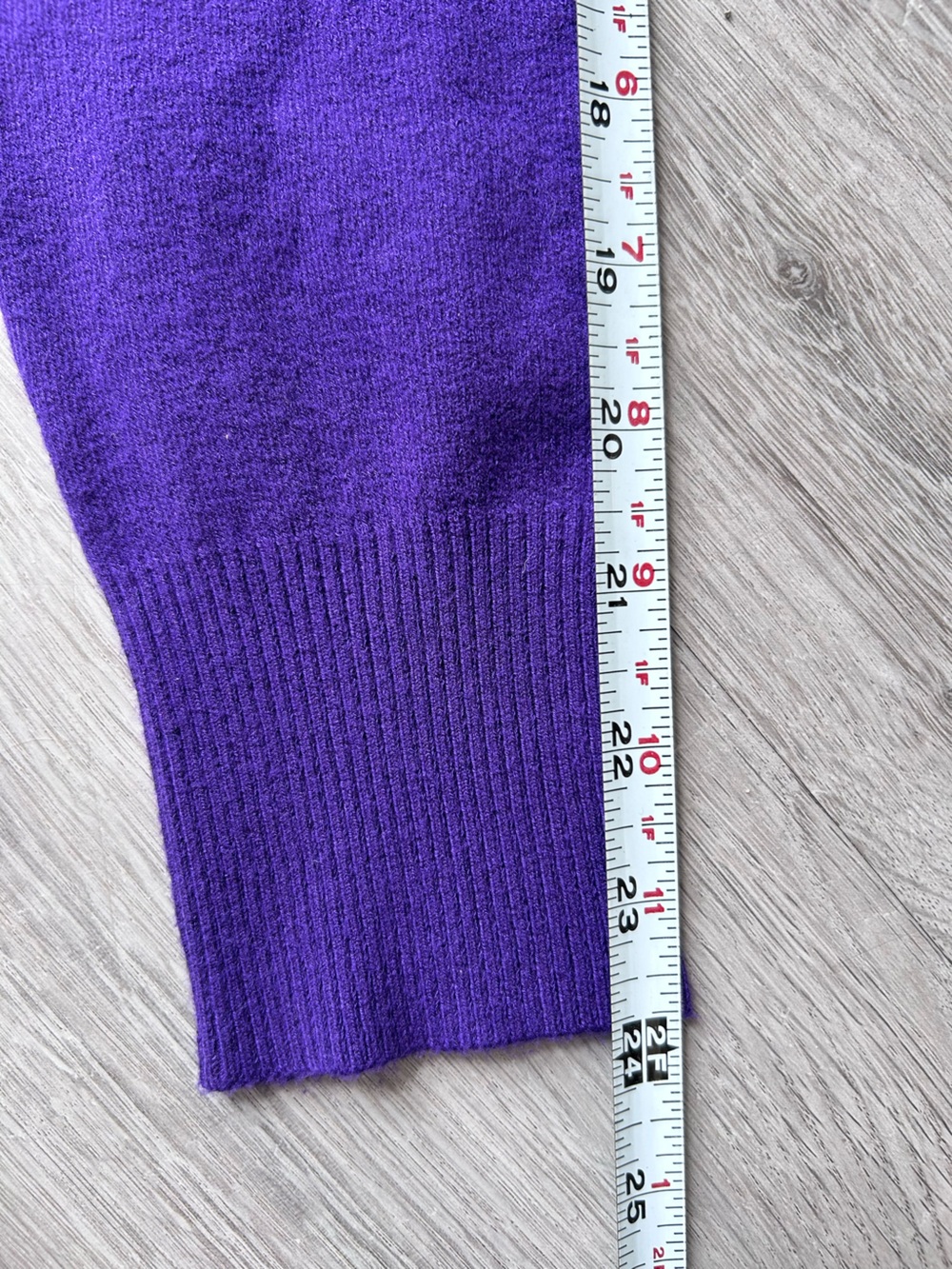 Women’s Hell Bunny Paloma Purple Cardigan size 2XL- fits small like ladies large - Picture 8 of 10